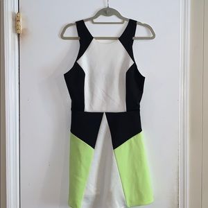 Buffalo color block dress